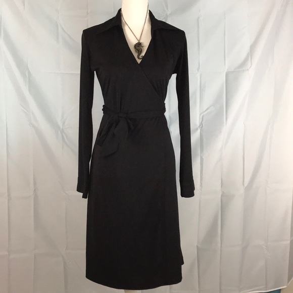 express black wrap dress